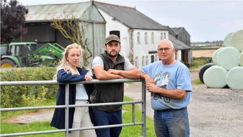 Since 1935 four generations of the Jenkins family have worked on Model Farm. Photo: ITV NEWS, 23/08/2021