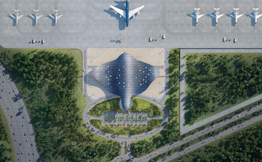 Rendering of Phu Quoc Airport VVIP terminal